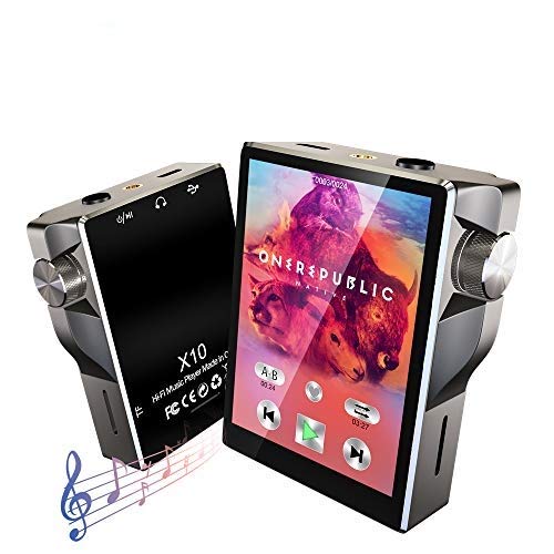 MP3 Player with Bluetooth 16GB Full Touch Gueray 2.4 Inch Touch Display MP4 Player FM Radio HiFi