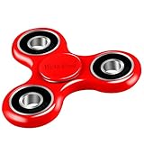 Fidget Spinner,Viyaabang Hand Spinner ,Tri-Spinner Fidget Toys for Adult and Kids -Perfect for ADD,ADHD,and Anxiety.（Red））