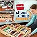 Loveje 12 Grid Shoes Storage Organizer Non-Woven Fabric Shoebox Folding (Type1 12 Grid)