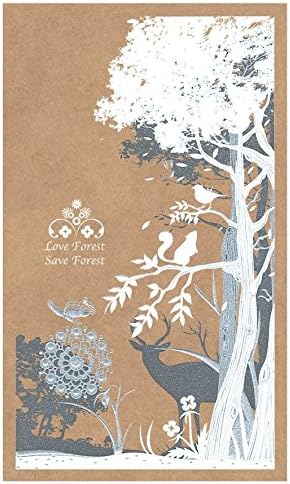 Hotsuma Makie Art Forest Series Decoration Sticker (Forest and Squirrel)