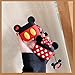 Airpods Pro Case, AKXOMY Protective Cute 3D Silicone Cartoon Airpods Pro Case Cover,Kawaii Fun Cool Design Skin,Fashion Animal Designer Cases for Girls Teens Boys Air pods (Minnie Mouse)
