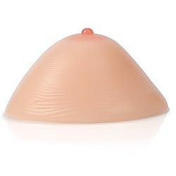 Vollence B Cup Triangle Silicone Breast Forms Fake