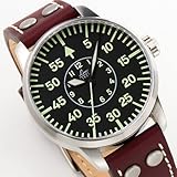 ラコ（Laco) ドイツ空軍採用 パイロット ミリタリー 自動巻きモデル 861690 復刻 並行輸入