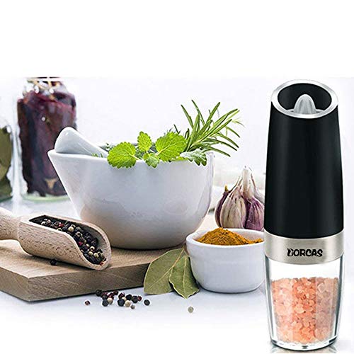 Gravity Electric Pepper Grinder or Salt Grinder Mill with Adjustable