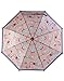 OAKI Double Layer Waterproof Kids Umbrellas with Windproof, UV Protection and C-Shaped Kid’s Easy Hold Handle (Perched Owls)
