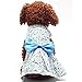 Petroom Puppy Doggie Camisole Dress,Cute Princess Dog Vest for Small Dogs Blue M