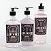 Liquid Soap and Lotion Kitchen Caddy: Tri Coastal Design Silver Wire Sink Basket Set - Lavender Vanilla Dish Soap, Hand Soap, and Lotion - 13.5 Fluid Ounces