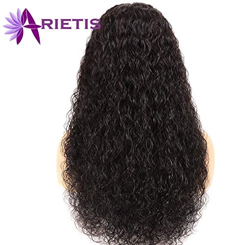ARIETIS-Hair-16-inch-13x4-Lace-Front-Wigs-Water-Wave-Pre-Plucked-With-Baby-Hair-Brazilian-Virgin-Remy-Hair-Human-Hair-for-Black-Women-150-Density-Natural-Color