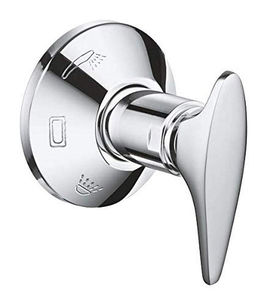 GROHE Lever with Shield and Sliding Flange Chrome 45068000