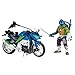 Teenage Mutant Ninja Turtles Movie 2 Out Of The Shadows Leonardo With Motorcycle Vehicle With Figure