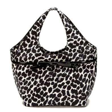 kate spade black and leopard purse