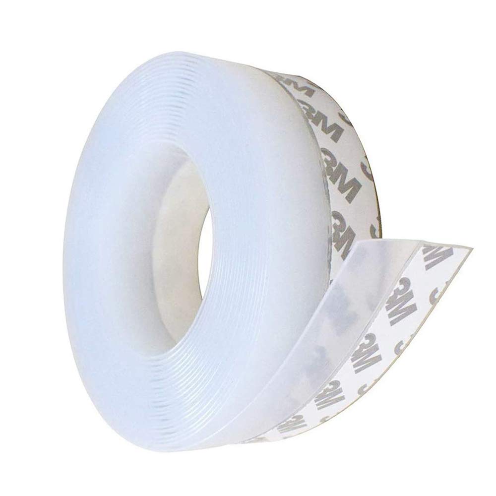 5M/16FT Door Sealing Strip,Silicone Seal/Sound Insulation: Draught Excluder for Waterproofing,Windproofing and Dustproofing,Glass Doors and Windows(45mm)