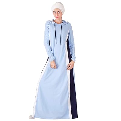 Women's Maxi Dress Color Block Long Sleeve Casual Costa Rica Ubuy