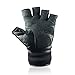 Weight Lifting Gym Gloves by True Fitness - Workout, Exercise, Crossfit Training, Bodybuilding, For Men & Women - Making Exercise a Lifestyle (L)