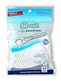 Cleanpik Back Teeth Floss Picks, Flosser Dental Floss, 50 each (Pack of 2)