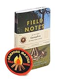 Field Notes Campfire Special Edition Memo Books, 3-Pack (3.5x5.5-Inch) Summer 2017