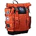 NASA Patches Rolltop Backpack Orange Bag