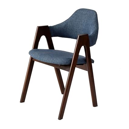 Chairs Cjc Dining Linen Fabric Retro Armchair Office