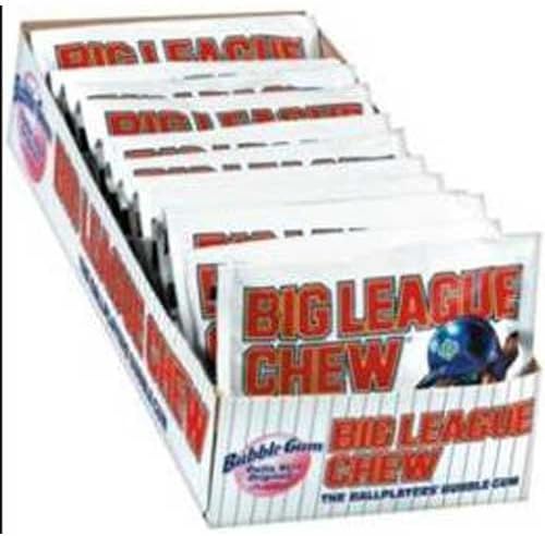Big League Chew Bubble Gum Combo -- 48 per case.