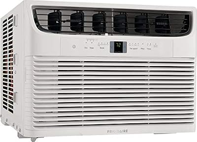 Frigidaire 12,000 BTU 115V Window-Mounted Compact Air Conditioner with Remote Control, White