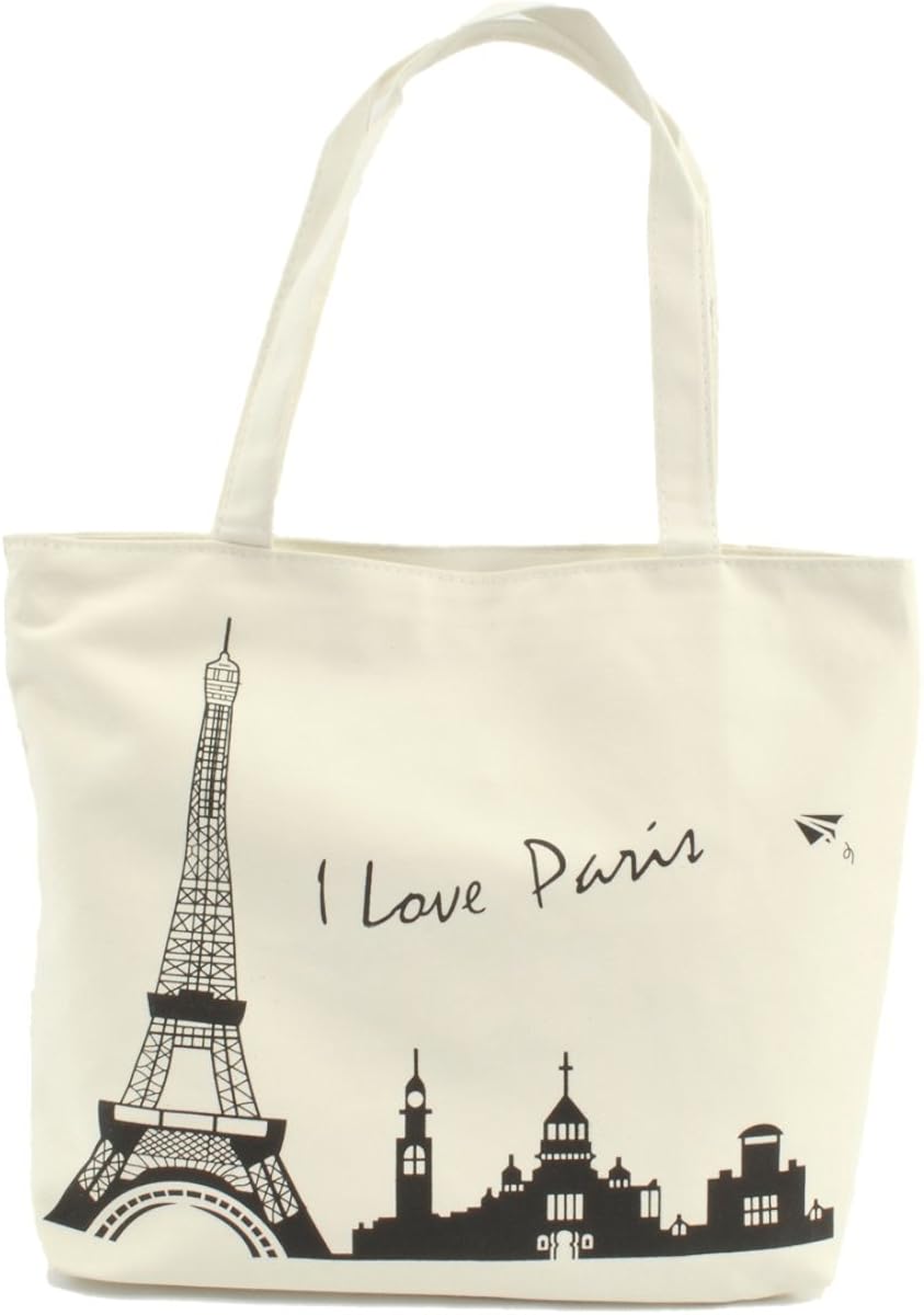 parisian canvas bag