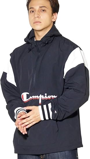 Amazon Co Jp チャンピオン Champion マウンテンパーカー アノラックジャケット Usaモデル Manorak2 0 V ブラック 並行輸入品 Clothing Accessories