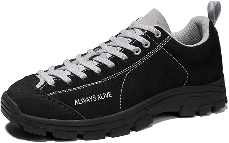 Amazon Jint トレッキングシューズ ウォーキングシューズ 登山靴 ハイキングシューズ コンフォートシューズ ローカット アウトドアブーツ ジョギングシューズ ランニングシューズ メンズ レディース 幅広 防滑 防寒 黒 シューズ バッグ