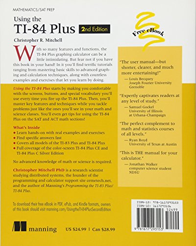 Using the TI-84 Plus: Also Covers the TI-84 Plus CE and TI-84 Plus C Silver Edition - //medicalbooks.filipinodoctors.org