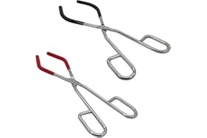 TOKIOPEKA Labs Beaker Tongs 10.2In Length Laboratory Cup Beaker Clip Pliers Tool Stainless Steel Chemical Beaker Tongs Teachi