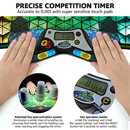 Speed Stacks G5 Stackmat (Timer and Mat) Accuracy to 0.001 seconds