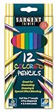 Sargent Art 22-7212 12-Count Assorted Colored Pencils