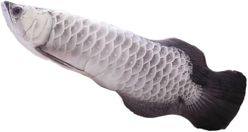 Amazon Miracle 超リアル アロアナ 抱き枕 クッション 可愛い 魚 インテリア 枕 おもしろ プレゼント インパクト ホワイトlサイズ Mc Aroakusho Wh L ぬいぐるみ おもちゃ