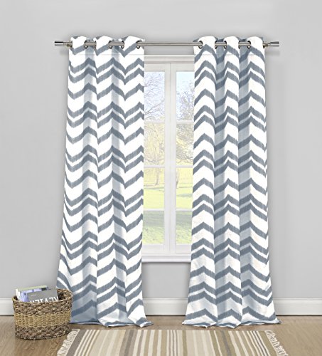 Duck River Textiles VAQCC=12/2926 2 Piece Vauxhall Textured Grommet Pair Panel, 40x84