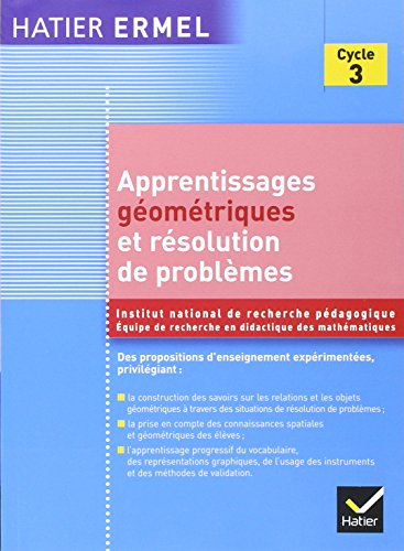 Apprentissages géométriques et résolution de problèmes au cycle 3