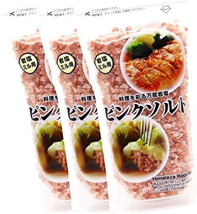 Amazon ヒマラヤ岩塩 食用 ピンクソルト 小粒 ミル用 900g 料理 岩塩 ソルト 野菜 サラダ 焼き肉 ステーキ 肉 魚 刺身 熱中症対策 お風呂 食塩 前田家 塩 通販
