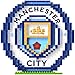 BRXLZ Manchester City FC Team Logo