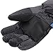 Simplicity Kids Boys Thinsulate Lined Waterproof Ski Winter Gloves, Black, L(10-12 Years)