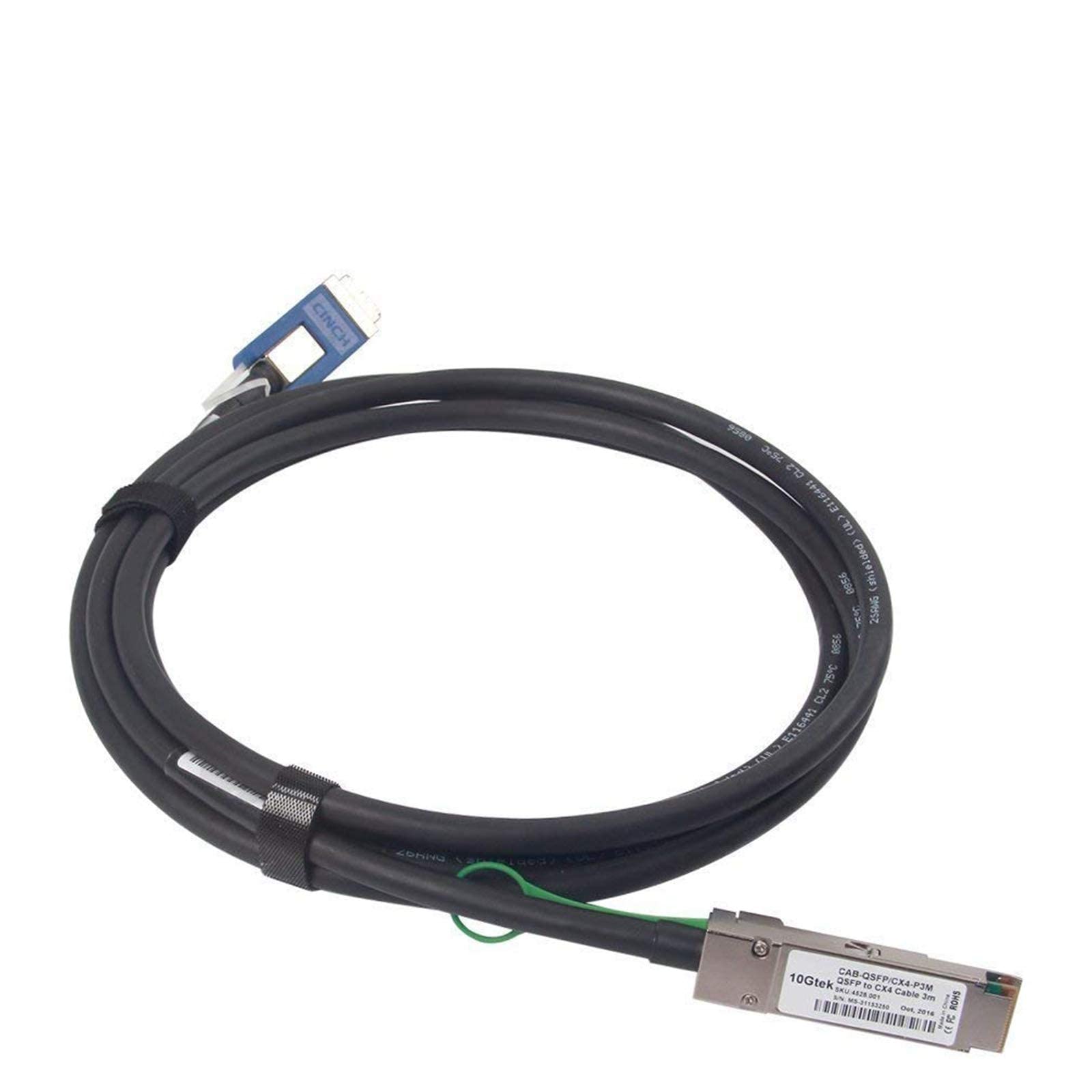 QSFP+ to CX4 Cable (DAC) 10Gb/s InfiniBand Twinax