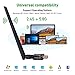 USB WiFi Adapter for PC,1200Mbps AMBOLOVE USB Wireless Network Adapter,Dual Band 2.4G/5G Mini WiFi Card Dongle for Desktop/Laptop, Supports Windows,Mac,Linux