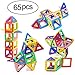 Ranphykx Magnetic Blocks, 65 Piece Magnetic Building Blocks Set Magnetic Tiles Educational Toys for Kids