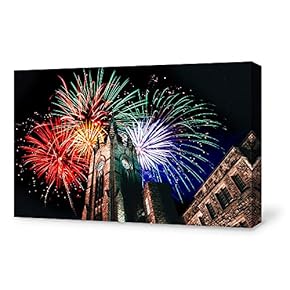 for Living Room Bedroom Home Artwork Paintings Happy New Year