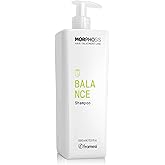 FRAMESI Morphosis Balance Clarifying Shampoo, For Oily Scalps, 33.8 Fl Oz | Organic Lemon, Tea Tree &amp; Peppermint Oil, Zinc-PCA &amp; Biotin, Detoxifies, Reduces Sebum &amp; Itching, Vegan, Sulfate-Free
