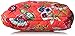 Vera Bradley Women's Signature Cotton Mini Cosmetic Makeup Bag, Coral Floral, One Size