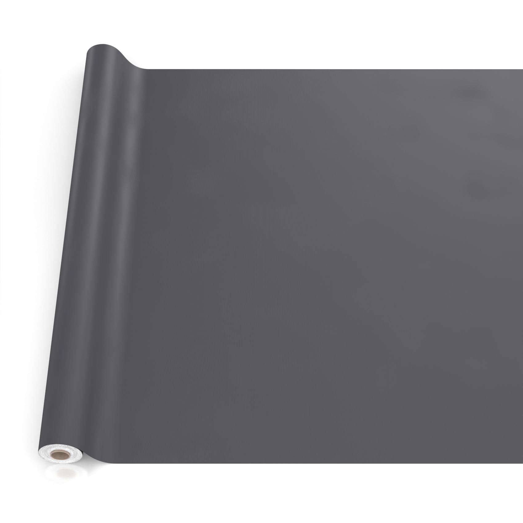 ANRO Oilcloth Tablecloth, Washable, Oilcloth, Garden Tablecloth, Outdoor, Indoor, 200 x 140 cm, Cut Edge, Anthracite