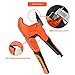 AIRAJ Labor-saving PVC Pipe Cutter, Ratchet Hose and Pipe cutter, Cuts up 1-1/4 inch (42 mm) PEX, PPR, PVC, Aluminum-plastic Tube, Ergonomic Handle for more Labor-saving Use.