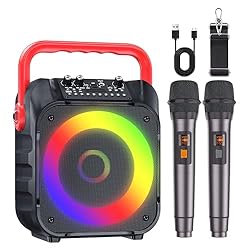 Karaoke Machine with Two Wireless