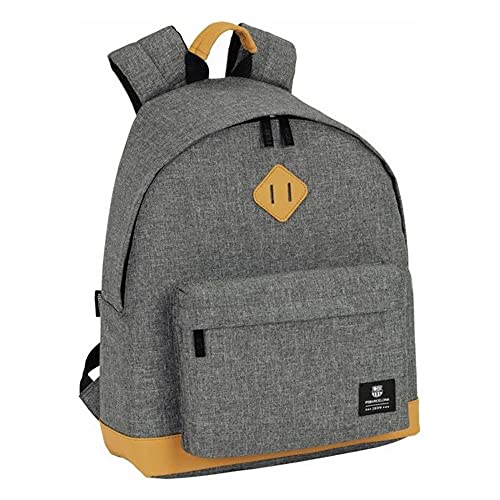 Safta Mochila juvenil F.C.Barcelona Casual Grey Oficial 330x150x420mm