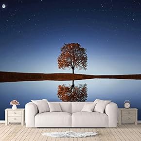 Wall Murals for Bedroom Beautiful Nature Norway Natural Landscape Large Removable Wallpaper Peel and Stick Wall Stickers - 66x96 inches