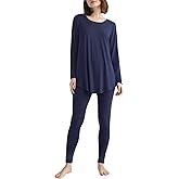 Latuza Women's Viscose Tunic Pajamas Leggings Lounge Set