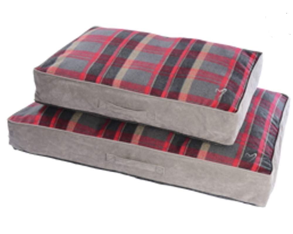 Gorpets Camden Sleeper Cover Large (71x107x13cm) Red Check